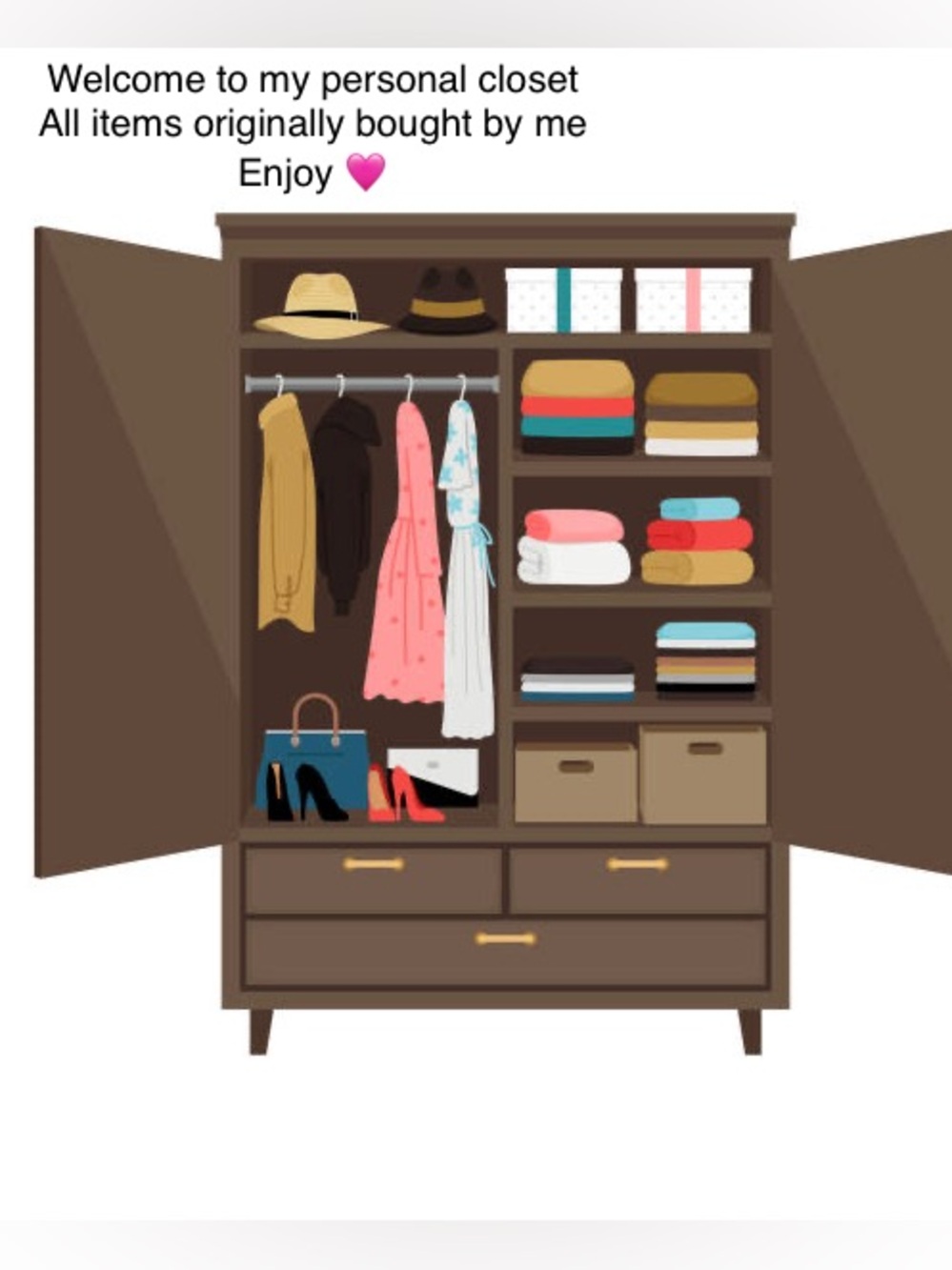 Welcome to my closet